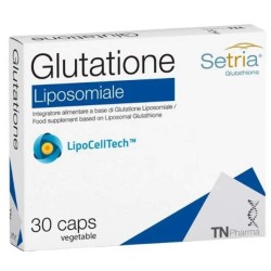 Confezione sigillata di Tsunami Glutatione Liposomiale Integratore Antiossidante per Difese Immunitarie 30 Capsule