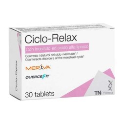 Confezione sigillata di Tsunami Ciclo Relax integratore per il ciclo mestruale, sollievo dolori e regolarità 30 compresse