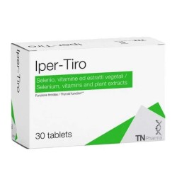 Foto esplicativa di Tsunami Iper Tiro Integratore per Ipertiroidismo, supporto tiroide, 30 compresse Foto esplicativa di Tsunami Iper Tiro Integratore per Ipertiroidismo, supporto tiroide, 30 compresse