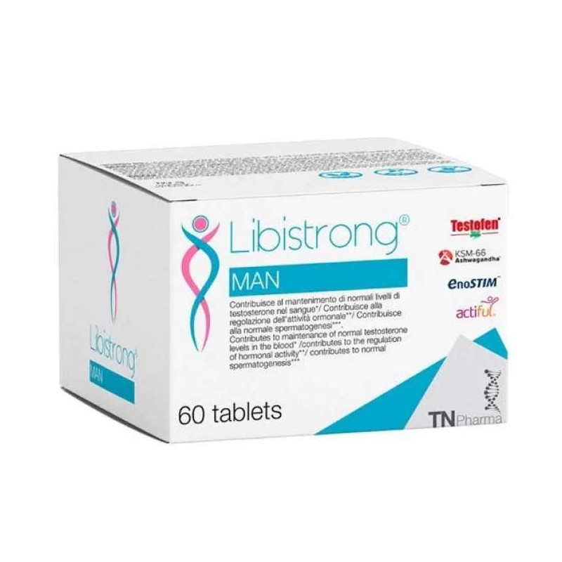 Visualizzazione chiara di Tsunami Libistrong Man integratore per benessere sessuale maschile 60 compresse