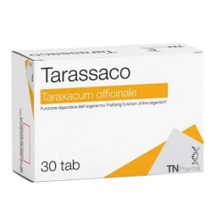 Foto illustrativa del packaging di Tsunami Tarassaco integratore per digestione e depurazione 30 compresse