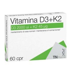 Immagine reale di Tsunami Vitamina D3+K2 Integratore per Ossa e Articolazioni 60 Compresse Immagine reale di Tsunami Vitamina D3+K2 Integratore per Ossa e Articolazioni 60 Compresse