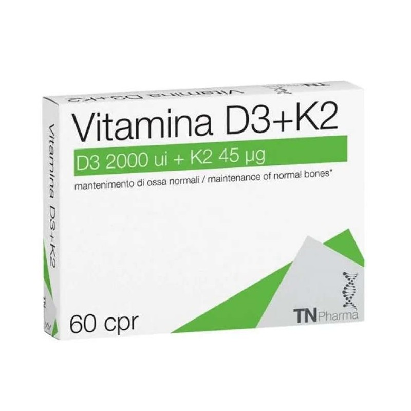 Immagine reale di Tsunami Vitamina D3+K2 Integratore per Ossa e Articolazioni 60 Compresse Immagine reale di Tsunami Vitamina D3+K2 Integratore per Ossa e Articolazioni 60 Compresse