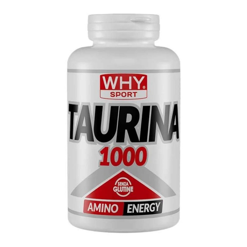 Packaging del prodotto Whysport Taurina 1000 integratore per funzione muscolare e nervosa 90 compresse Packaging del prodotto Whysport Taurina 1000 integratore per funzione muscolare e nervosa 90 compresse