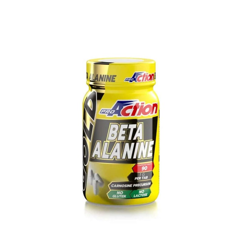 Confezione commerciale diProAction Beta Alanine per Resistenza Muscolare 90 Compresse Confezione commerciale diProAction Beta Alanine per Resistenza Muscolare 90 Compresse