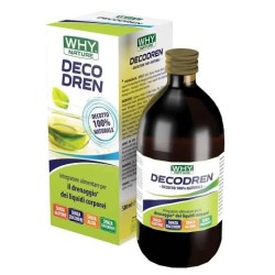 Scatola integra del prodotto WHYnature Decodren Integratore Drenante per Depurazione e Drenaggio Liquidi 500ml