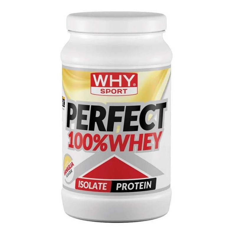 Scatola originale del prodotto Whaysport Perfect 100% Whey Vaniglia per Recupero Muscolare 450 g