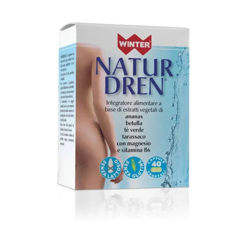 Foto esplicativa di Winter Natur Dren Integratore Drenante per Drenaggio Liquidi e Depurazione 30 Capsule Foto esplicativa di Winter Natur Dren Integratore Drenante per Drenaggio Liquidi e Depurazione 30 Capsule