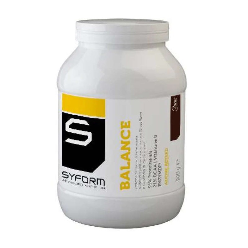 Vista del prodotto: New Syform Balance Integratore con Proteine del Latte per Massa Muscolare 900 g Polvere