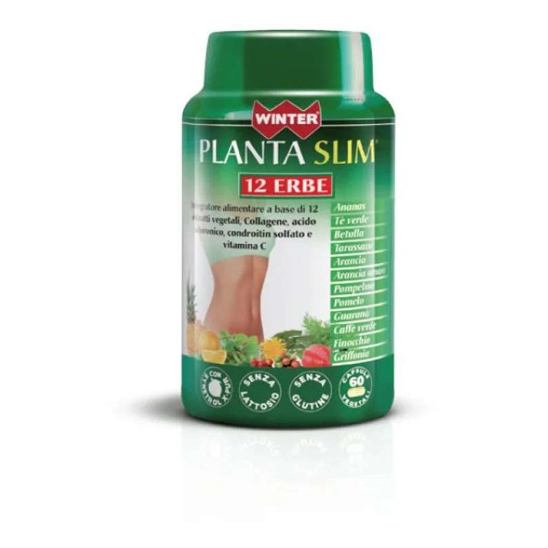 Aspetto del prodotto Winter Planta Slim 12 Erbe Capsule integratore drenante e depurativo 30 capsule Aspetto del prodotto Winter Planta Slim 12 Erbe Capsule integratore drenante e depurativo 30 capsule