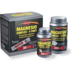 Confezione commerciale diWinter Magnesio Complex 4 Fonti per Energia e Benessere 100 Capsule Vegetali