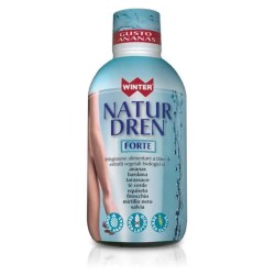 Primo piano di Winter Natur Dren Forte integratore drenante per ritenzione idrica e depurazione 500ml
