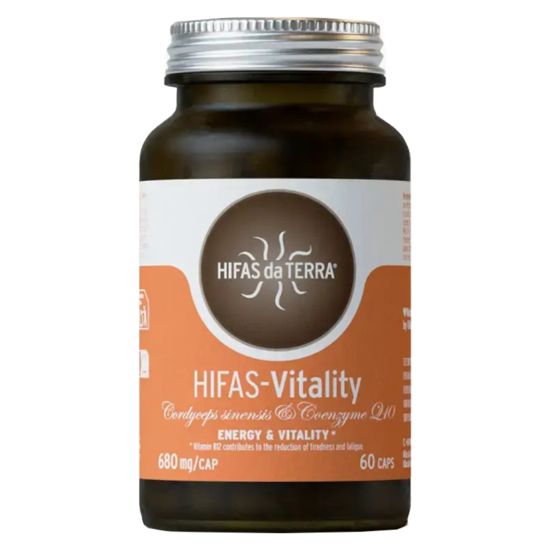 barattolo di Hifas da Terra Hifas-Vitality Integratore per Stanchezza 60 Capsule