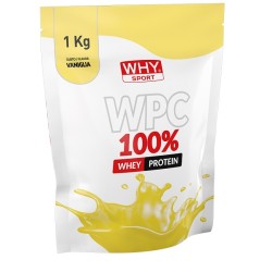 Packaging del prodotto Whysport Wpc 100% Whey Protein Vaniglia per Recupero Muscolare 1 Kg Packaging del prodotto Whysport Wpc 100% Whey Protein Vaniglia per Recupero Muscolare 1 Kg
