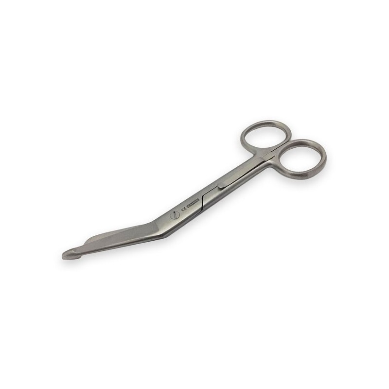 Scatola originale del prodotto Forbici Bende Con Clip per Taglio Preciso di Bende e Garze 1 Pezzo 14 cm Scatola originale del prodotto Forbici Bende Con Clip per Taglio Preciso di Bende e Garze 1 Pezzo 14 cm