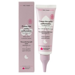 Foto illustrativa del packaging di Crema viso notte uniformante per macchie e incarnato uniforme 50 ml Foto illustrativa del packaging di Crema viso notte uniformante per macchie e incarnato uniforme 50 ml