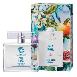 Primo piano di Exenthia Mediterranea Cala Brava Profumo unisex, fragranza intensa e persistente 50 ml Primo piano di Exenthia Mediterranea Cala Brava Profumo unisex, fragranza intensa e persistente 50 ml