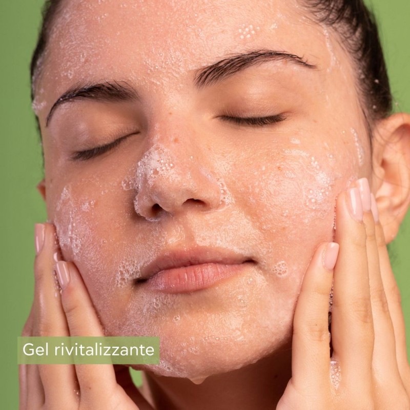 Presentazione grafica di Apivita Face Cleansing Gel Purificante Viso Detergente 200ml Presentazione grafica di Apivita Face Cleansing Gel Purificante Viso Detergente 200ml