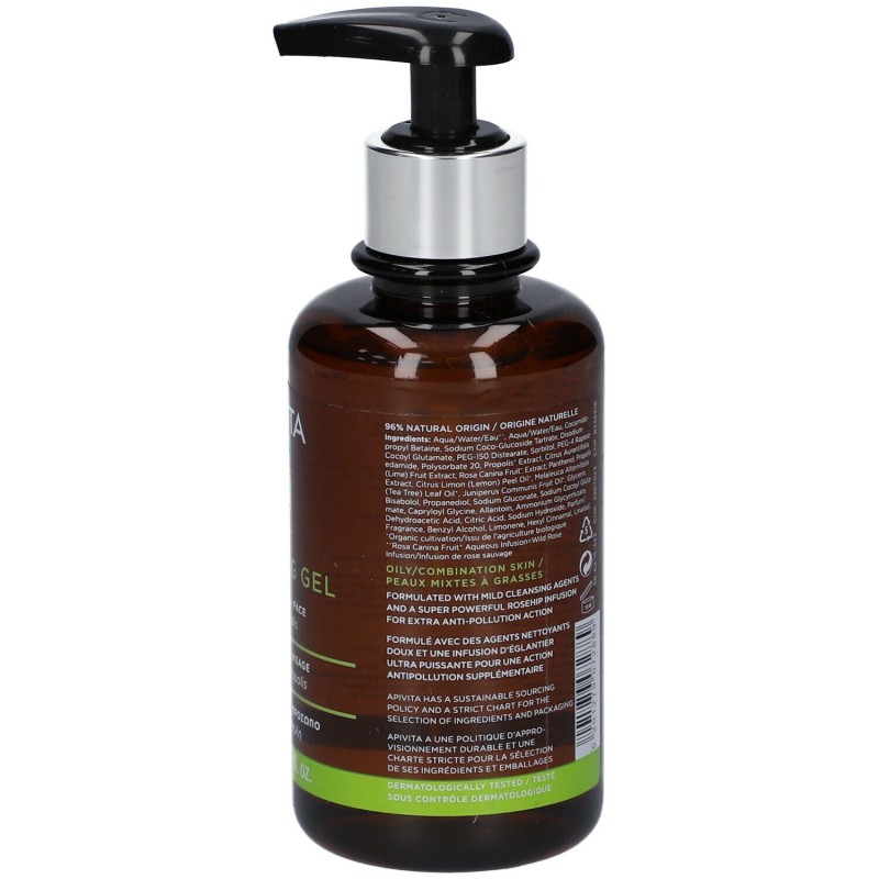 Visualizzazione chiara di Apivita Face Cleansing Gel Purificante Viso Detergente 200ml Visualizzazione chiara di Apivita Face Cleansing Gel Purificante Viso Detergente 200ml