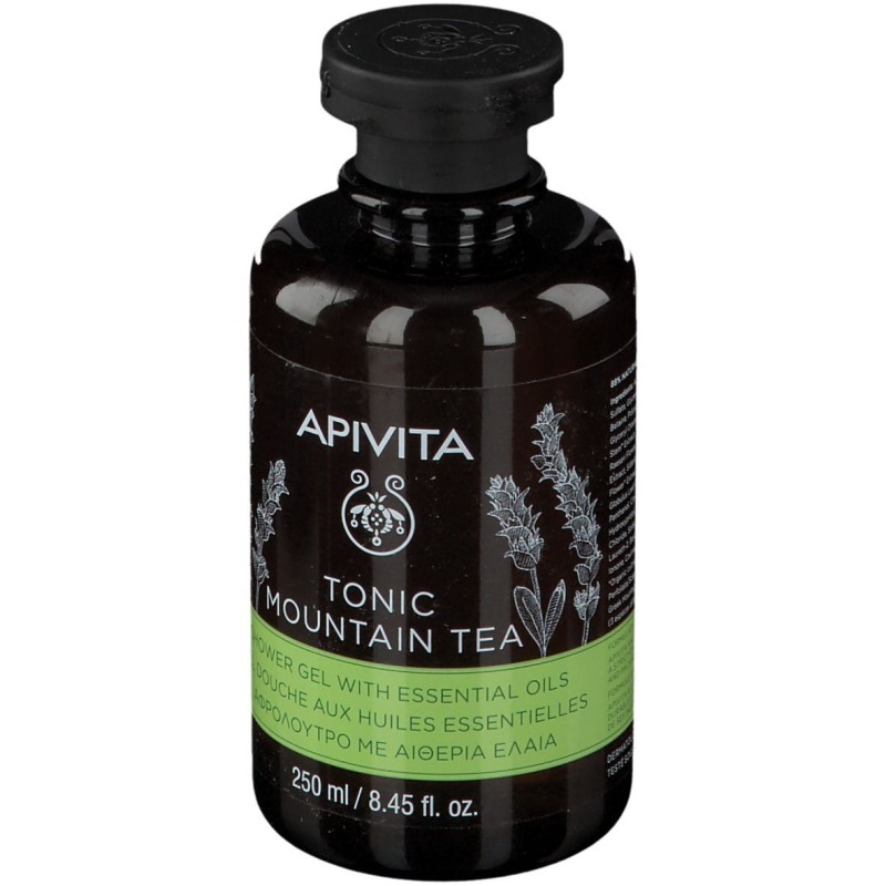 Primo piano di Apivita Gel Doccia con Olii Essenziali Tonificante 250ml Primo piano di Apivita Gel Doccia con Olii Essenziali Tonificante 250ml