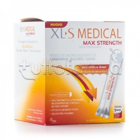 XL-S Medical Max Strength 60 Stick Orosolubili