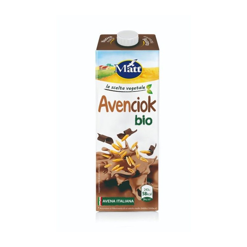Scatola originale del prodotto Matt Avenciok Bio Bevanda Vegetale al Cioccolato 1 Litro
