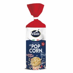 Scatola integra del prodotto Matt Le Pop Corn Bio Snack Senza Glutine 100g Scatola integra del prodotto Matt Le Pop Corn Bio Snack Senza Glutine 100g