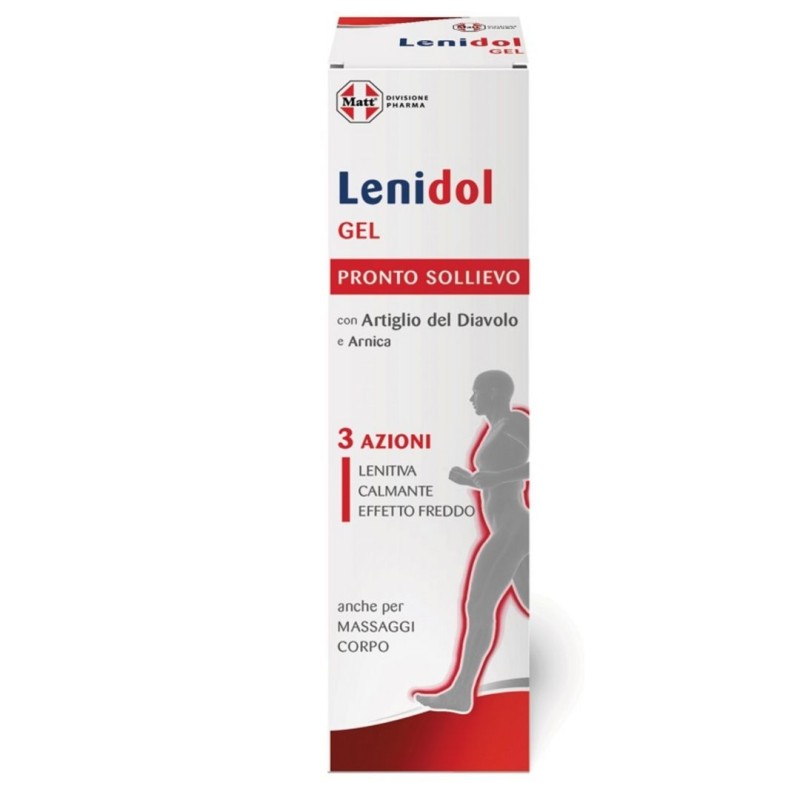 confezione Matt Lenidol Gel Lenitivo e Calmante Effetto Freddo 75ml