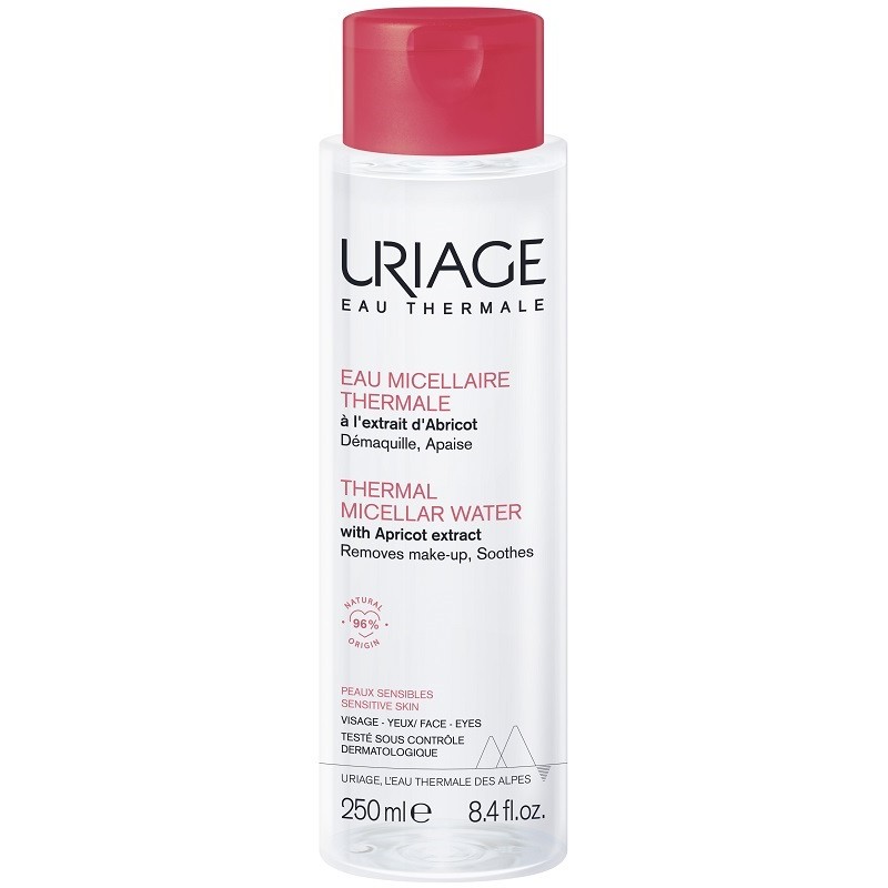 flacone di Uriage Eau Micellaire Thermale Struccante per Pelli Secche Flacone 250ml flacone di Uriage Eau Micellaire Thermale Struccante per Pelli Secche Flacone 250ml