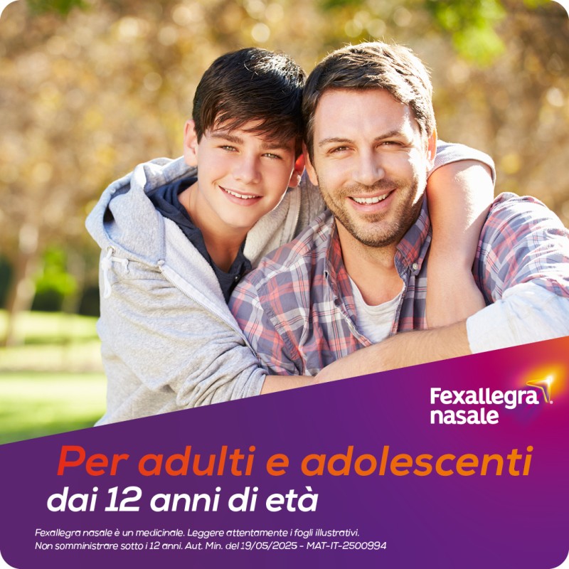 Fexallegra Nasale Spray Antiallergico per Liberare Naso Chiuso 10 ml