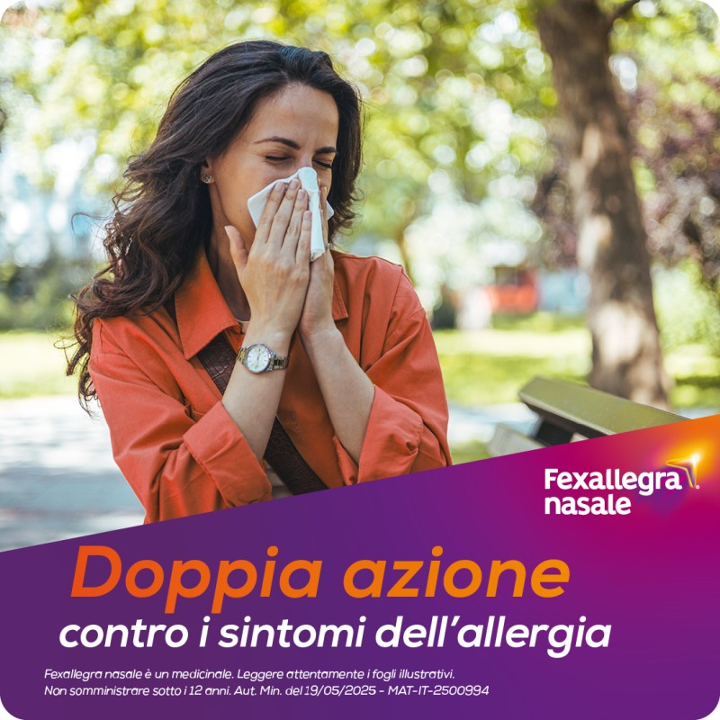 Fexallegra Nasale Spray Antiallergico per Liberare Naso Chiuso 10 ml