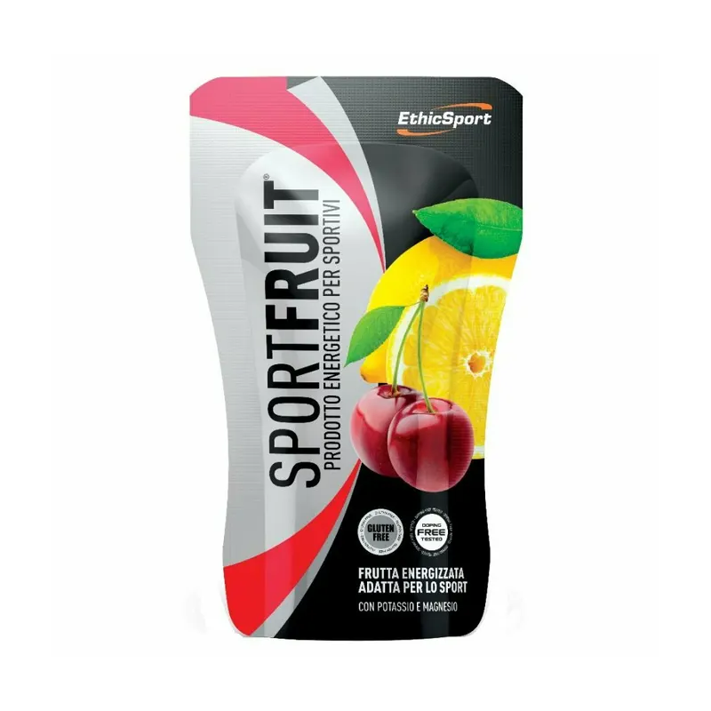 EthicSport Sport Fruit integratore energetico per sportivi gusto ciliegia e limone 42 g