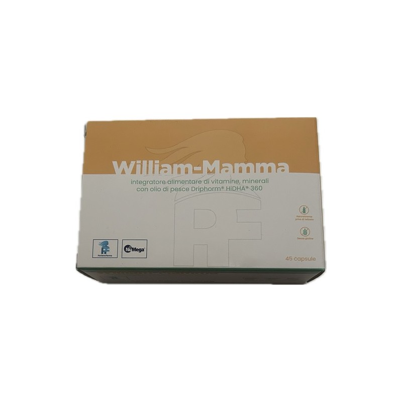 William-mamma Integratore Multivitaminico Donna 45 Capsule