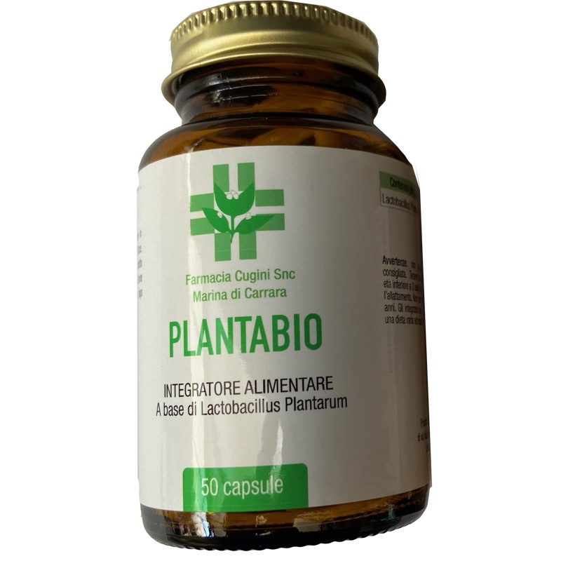 Plantabio 50 Capsule Integratore Probiotico per Intestino 50 cps Plantabio 50 Capsule Integratore Probiotico per Intestino 50 cps