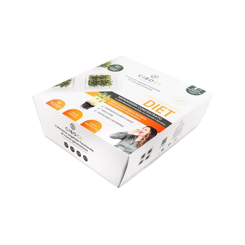Ciboci Diet Microgreen Snack Vegetale Proteico 160g per Dieta Chetogenica