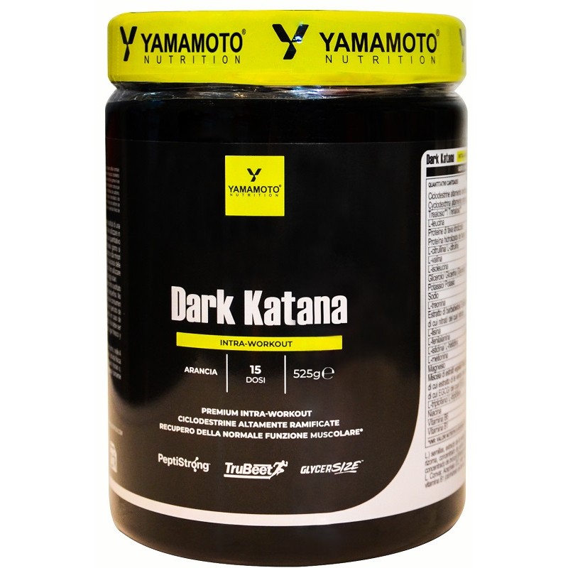 Yamamoto Nutrition Dark Katana Recupero Muscolare 525 g Arancia Yamamoto Nutrition Dark Katana Recupero Muscolare 525 g Arancia