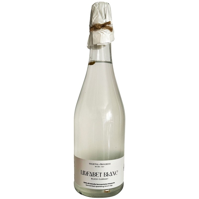flacone di Vegetal Progress Linfabet Blanc Linfa di Betulla Frizzante Depurativa 750 ml
