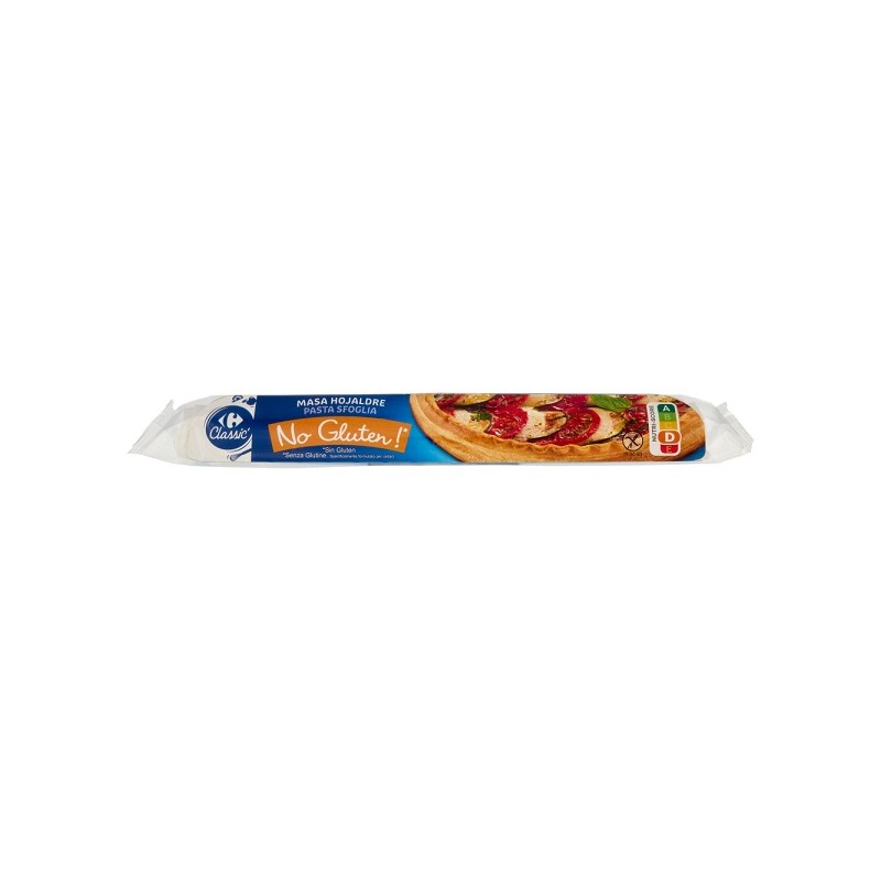 Carrefour Pasta Sfoglia Senza Glutine 280 g Base Pronta Carrefour Pasta Sfoglia Senza Glutine 280 g Base Pronta