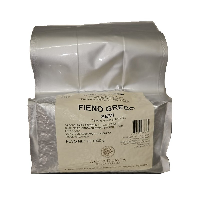 Fieno Greco Semi 1 Kg Busta Alluminio – Semi puri per uso alimentare Fieno Greco Semi 1 Kg Busta Alluminio – Semi puri per uso alimentare