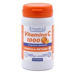 barattolo di Vitamina C 1000 Integratore per Difese Immunitarie 60 Compresse barattolo di Vitamina C 1000 Integratore per Difese Immunitarie 60 Compresse