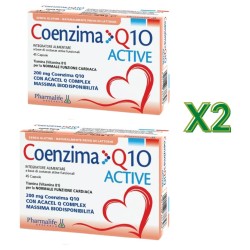 confezione convenienza Coenzima Q10 Active Integratore per il Cuore 2x45 Capsule