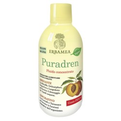 Formato di Erbamea Puradren Fluido Concentrato Depurante Gusto Pesca 500 ml