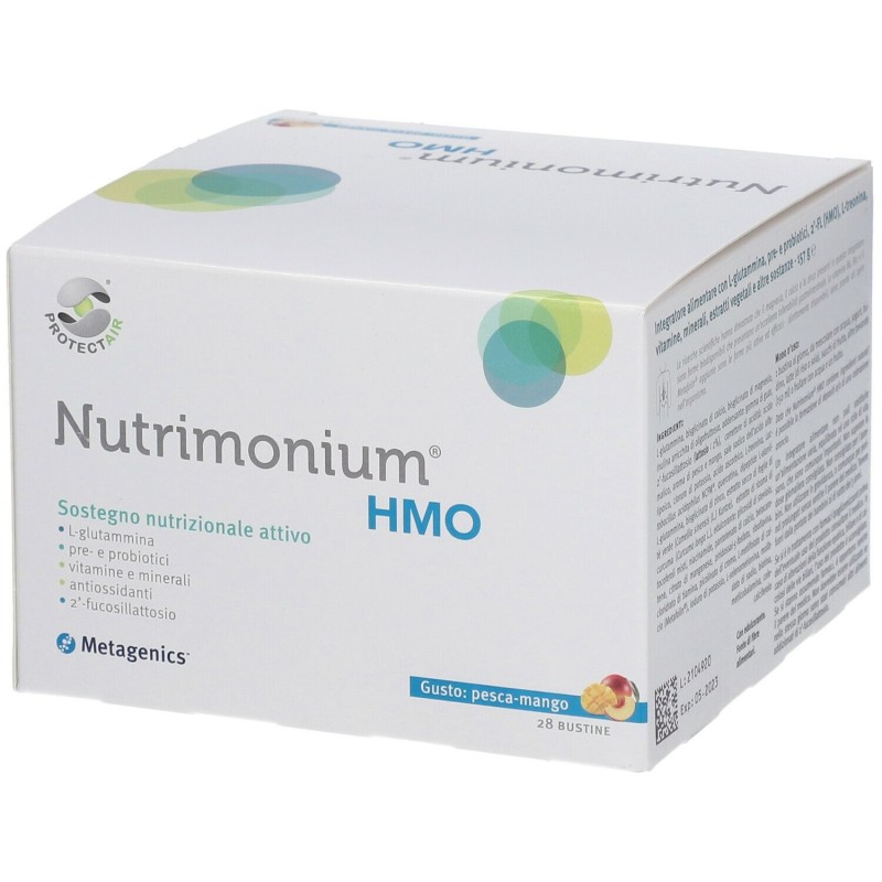 Packaging integro del prodotto Nutrimonium Hmo Integratore Ricostituente 28 Bustine