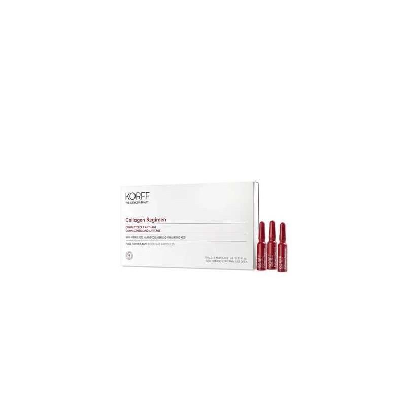 Primo piano di Korff Collagen Age F Fiale 7 Giorni Primo piano di Korff Collagen Age F Fiale 7 Giorni
