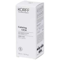 Scatola originale del prodotto Korff Siero Calming Cica Siero Lenitivo Viso 30 ml Scatola originale del prodotto Korff Siero Calming Cica Siero Lenitivo Viso 30 ml