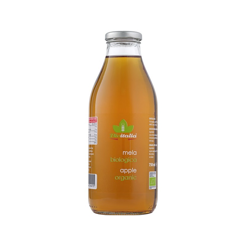 Bioitalia Succo Di Mele Bio per Benessere Naturale 750ml Bioitalia Succo Di Mele Bio per Benessere Naturale 750ml