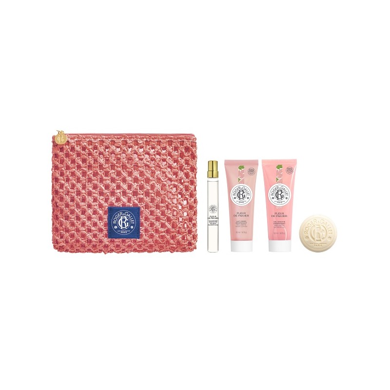 Roger&gallet Fleur De Figuier Discovery Set per Routine Profumata e Idratante 4 Pezzi