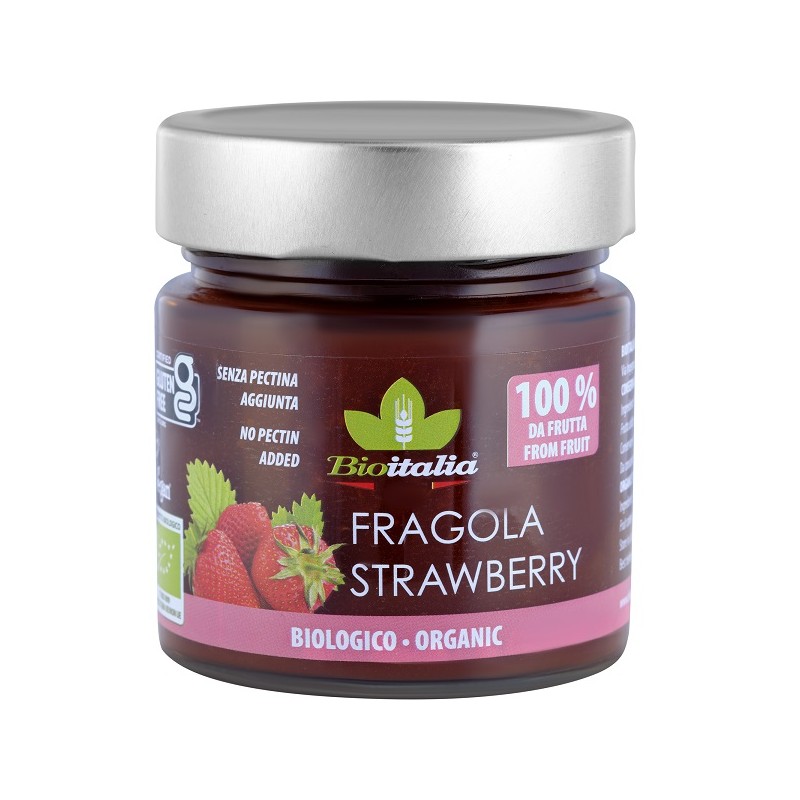 Bioitalia Confettura Extra di Fragola Bio senza Glutine per Colazione e Dolci 260g Bioitalia Confettura Extra di Fragola Bio senza Glutine per Colazione e Dolci 260g