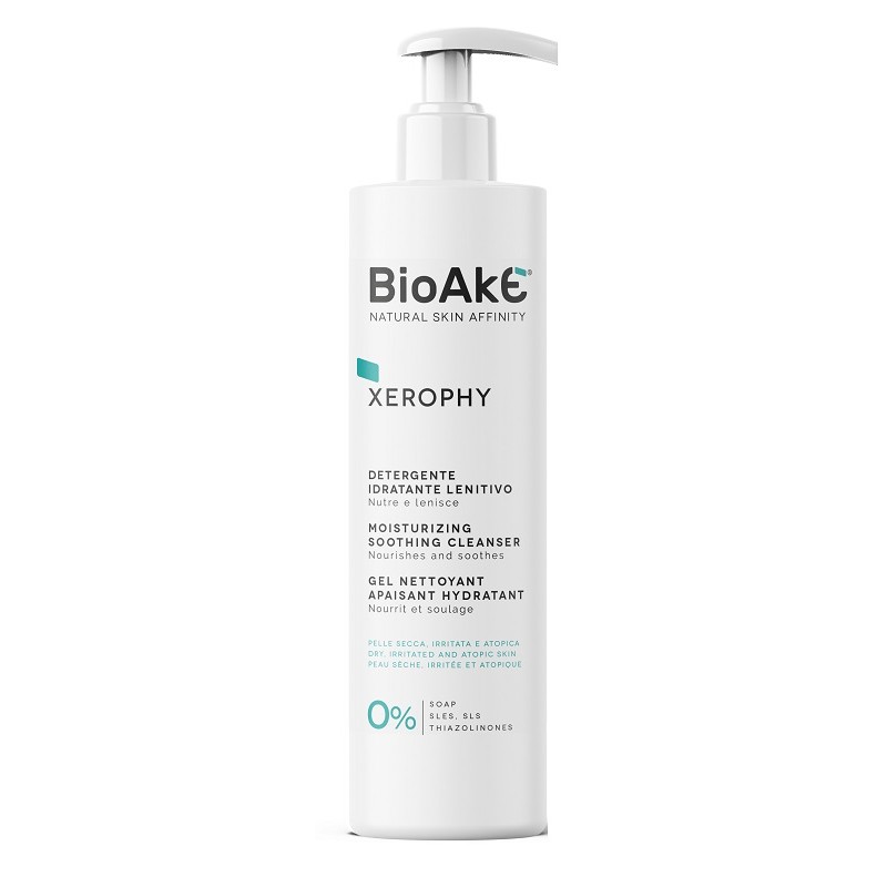 Bioake Xerophy Detergente Idratante Lenitivo per Pelle Secca e Sensibile 300ml Bioake Xerophy Detergente Idratante Lenitivo per Pelle Secca e Sensibile 300ml