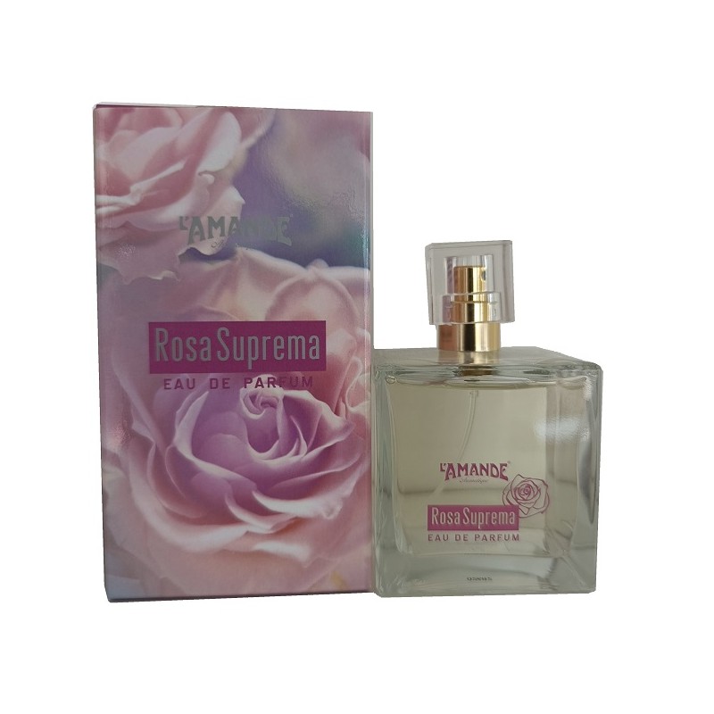 L'amande Rosasuprema Eau De Parfum profumo donna floreale lunga durata 100ml